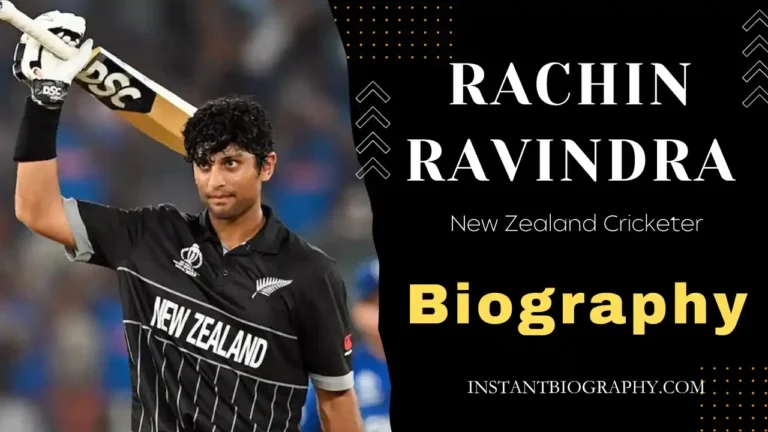 Rachin Ravindra Biography