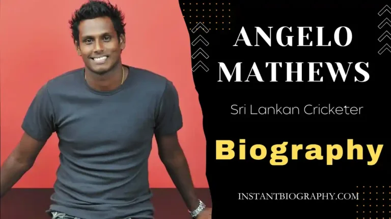 Angelo Mathews Biography