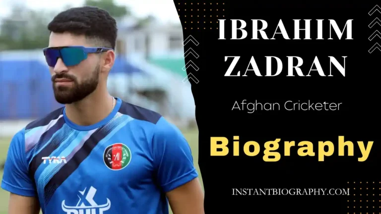 Ibrahim Zadran Biography